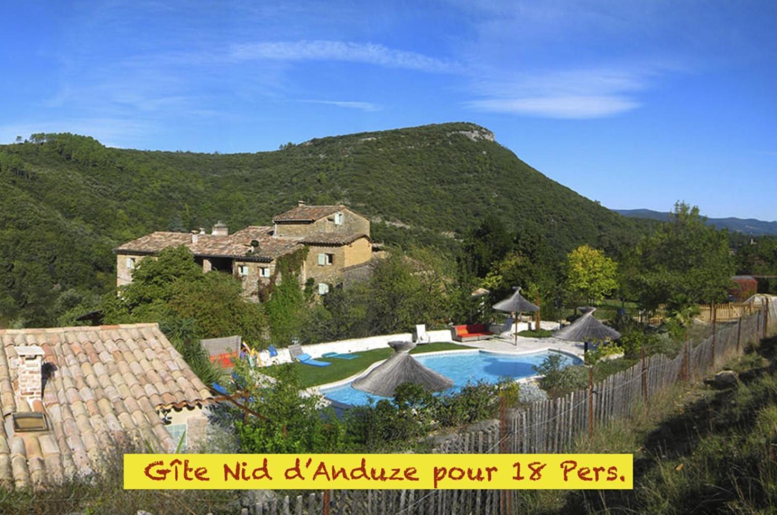 Mas Suejol Villa Anduze Eksteriør billede